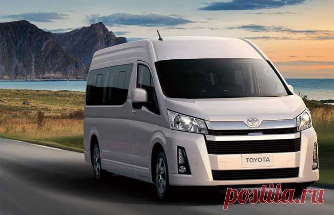 Toyota Hiace 2019 – шестое поколение автобусов и фургонов Тойота Хайс - цена, фото, технические характеристики, авто новинки 2018-2019 года