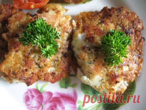 Рубленные котлеты из куриного филе