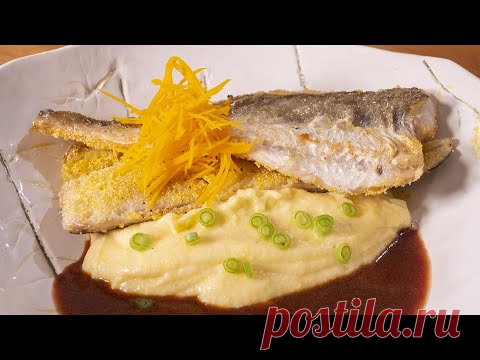 Необычный ужин из самой обычной рыбы Хек. Пюре о котором вы и подумать не могли. Соус из Кваса