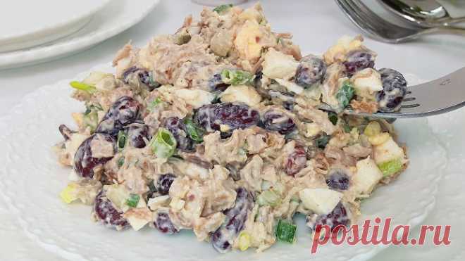 Простой и вкусный салат на скорую руку за 5 минут