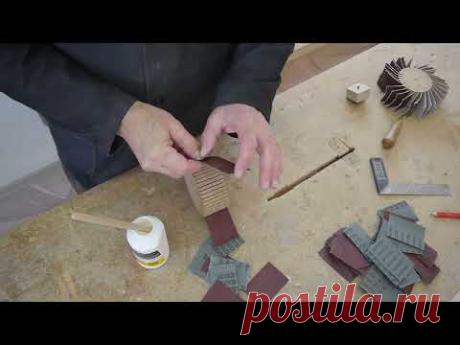 Самодельный мягкий лепестковый барабан. Homemade soft petal drum.