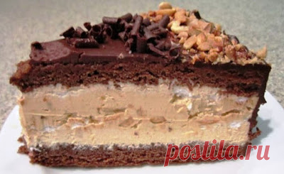 Сытно и вкусно: Торт «Сникерс». Лучший рецепт