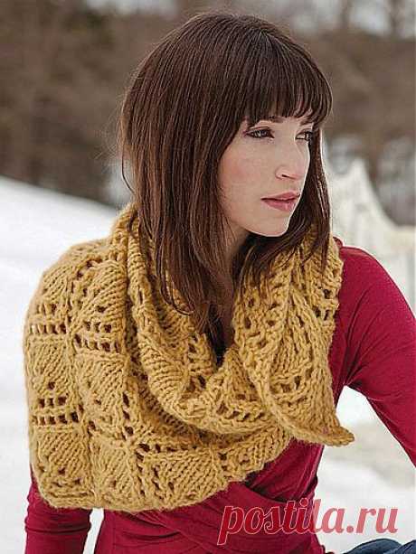 Berroco Кадьяк Од кружевные шали PDF Вязание Pattern