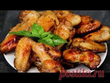 Непревзойденный Вкус: Сочные Куриные Крылышки в медово-соевом соусе, Невозможно Перестать Есть!