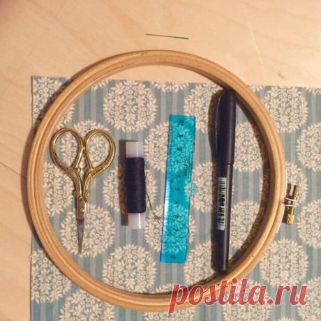 Как закрепить микроканву на обычных пяльцах – Ярмарка Мастеров