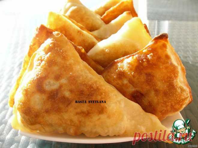 Жареные пирожочки  Уголочки