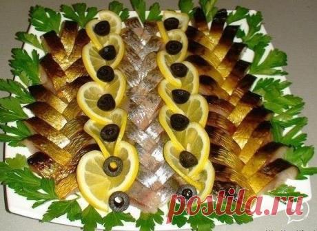 КАК КРАСИВО ПОДАТЬ СЕЛЁДКУ?