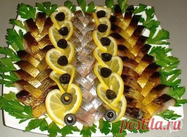 КАК КРАСИВО ПОДАТЬ СЕЛЁДКУ?