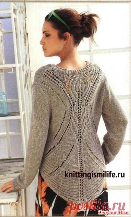 Он-лайн по ZARAзительному пуловеру! - Вяжем вместе он-лайн - Страна Мам