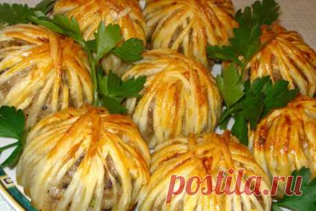 Мясные колобки с овощами