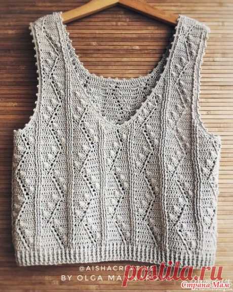 Топик от Ольги Маннаповой. - Все в ажуре... (вязание крючком) - Страна Мам