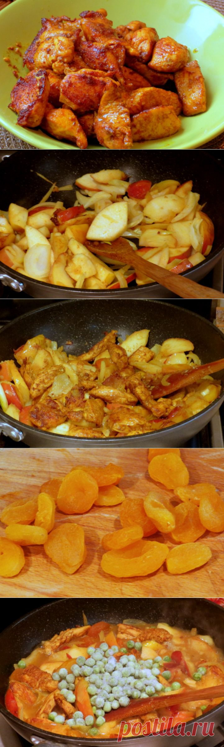 (+1) - Куриное карри с яблоками | ВКУСНО ПОЕДИМ!