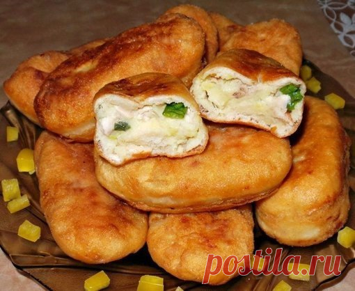 ПИРОЖКИ ЖАРЕННЫЕ.ВКУСНЯТИНА!