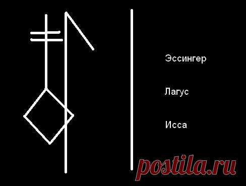 Рунический став для волос | A r c h a i c  H e a r t