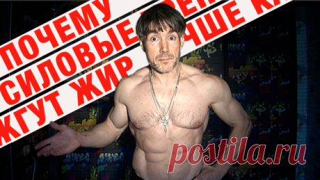 Почему силовые тренировки жгут жир лучше чем кардио? | Алексей Гордовский | Яндекс Дзен