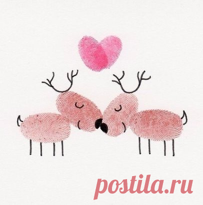 Новогодняя открытка своими руками