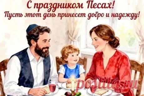 Поздравляем со светлым праздником Песах! Желаем терпения, любви, мира в душе и в жизни. Пусть ваши переживания и тревоги уйдут, а жизнь наладится и подарит желаемое! Открытки на Песах!