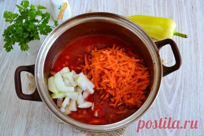 Вкуснейшая борщевая заправка на зиму