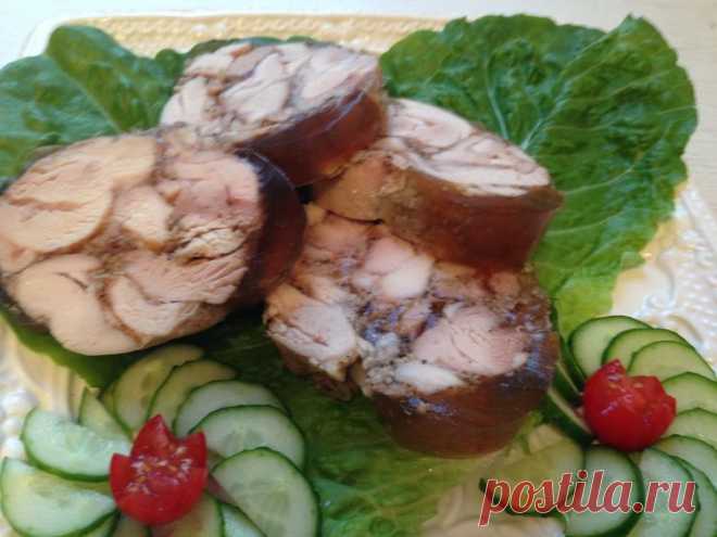 Рулет из куриного мяса быстро и без заморочек - Простые рецепты Овкусе.ру