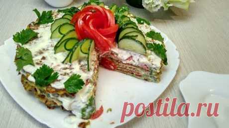 Вкуснятина из кабачков на Скорую руку! Очень вкусный рецепт