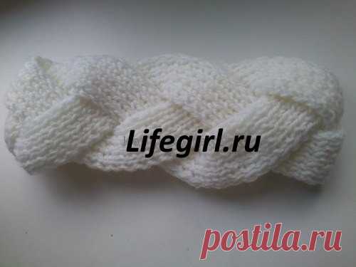 Повязка на голову: вязаная спицами, крючком своими руками для девочки, женщин и девушек. Модели с описанием, пошаговой инструкцией, схемы и видео