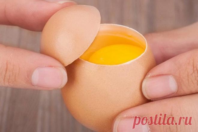 Как разбить яйцо красиво и без осколков скорлупы