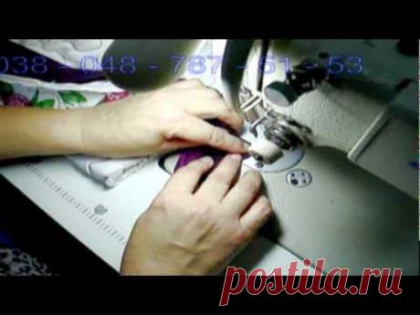 ПЭЧВОРК_ОБРАБОТКА КРАЯ ИЗДЕЛИЯ - YouTube