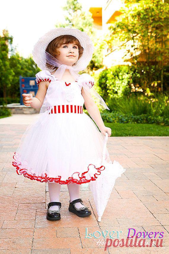 MARY POPPINS dress girls costume dress fun от loverdoversclothing