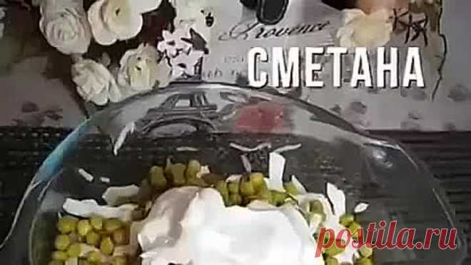 Салат с капустой на каждый день ( рецепт )
