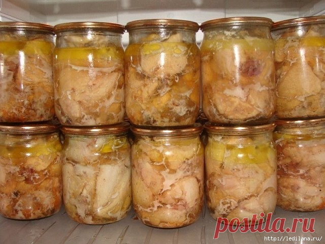Рецепт. Курочка в банке.