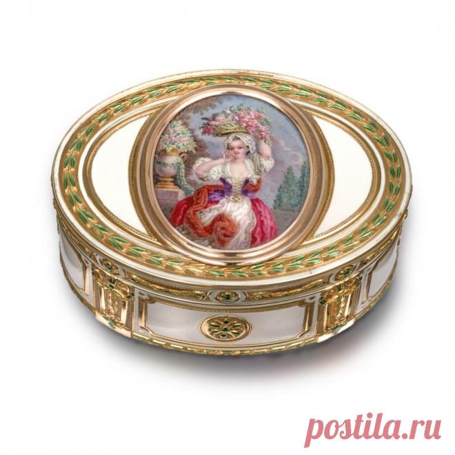 Безделушка галантного века - Табакерка (аукцион) \25\