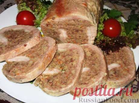 Рецепт: Рулет &quot;Курочка Ряба&quot; на RussianFood.com