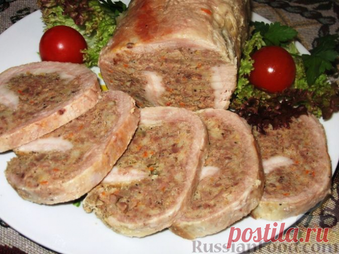 Рецепт: Рулет "Курочка Ряба" на RussianFood.com