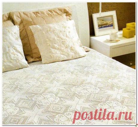 Красивое покрывало из крупных мотивов Конкурс "Счастливый комментарий" - комментируй публикации, получай призы каждую неделю! Детали конкурса читайте здесь ЗДЕСЬ Экспресс конкурс "Вязаный карантин" - детали участия читаем ЗДЕСЬ