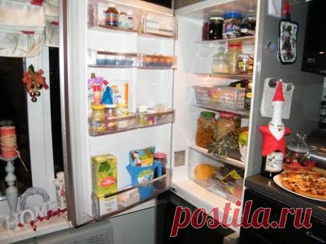 Холодильник/ Генеральная уборка/ Мой универсальный список продуктов для готовки