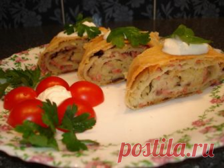 Штрудель по-деревенски: Рецепты и кулинария - женская социальная сеть myJulia.ru