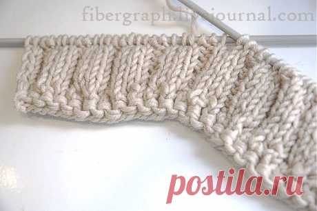 Виды наборного края спицами. Мастер-классы. Часть 1.