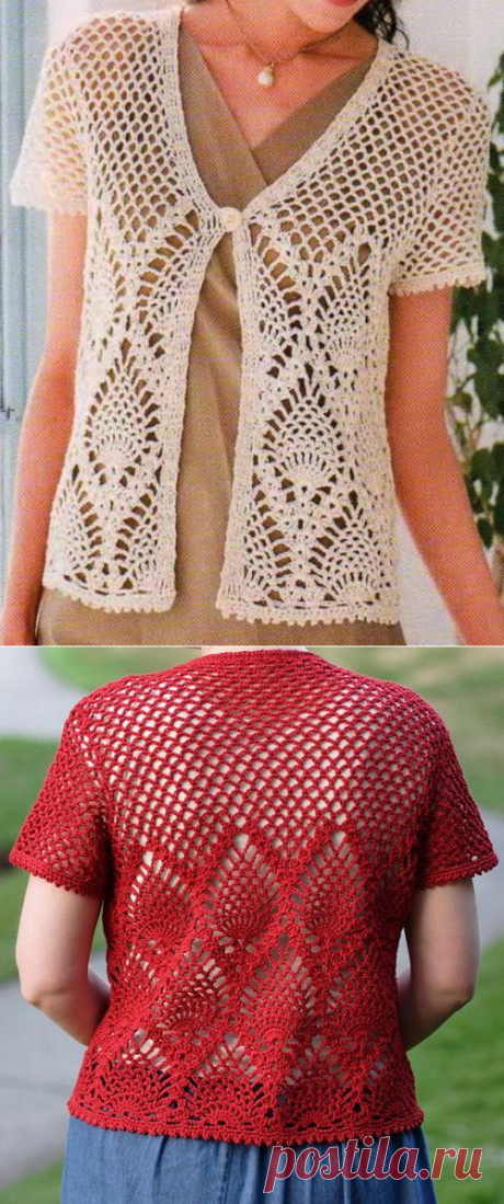 Crochet Sweaters: Crochet Sweater for Spring and Summer