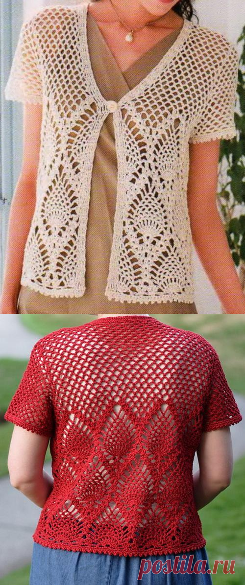 Crochet Sweaters: Crochet Sweater for Spring and Summer