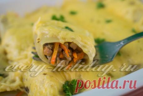 Фаршированные макароны-трубочки Вкусные фаршированные макароны трубочки - оригинальное блюдо на праздник и на каждый день. Экспериментируйте с разными начинками, чтобы каждый раз удивлять гостей и домочадцев. Изучайте наш рецепт с фото.