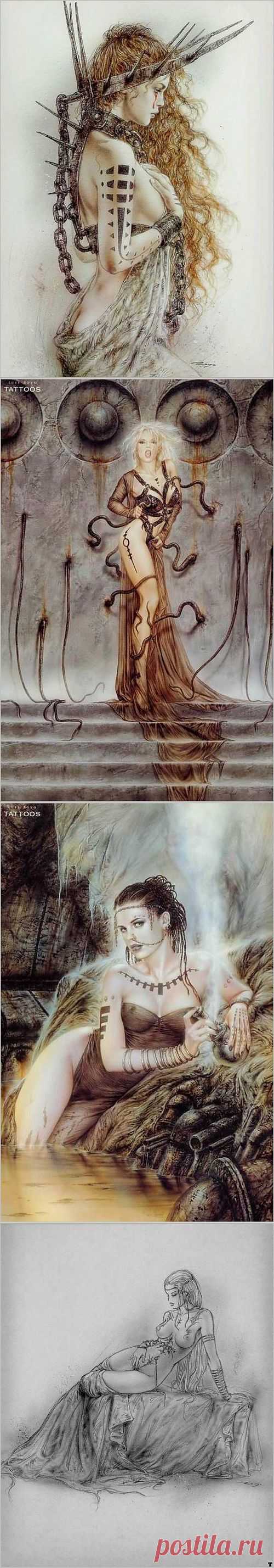 Подборка работ от Luis Royo (Часть 4) » Картины, художники, фотографы на Nevsepic