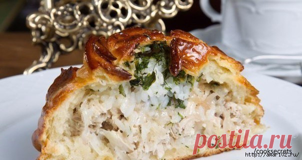 Вкусная подборка рецептов пирогов на любой вкус.