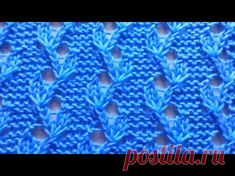 ВЕТВИСТЫЙ АЖУР.   Простой и приятный в исполнении.