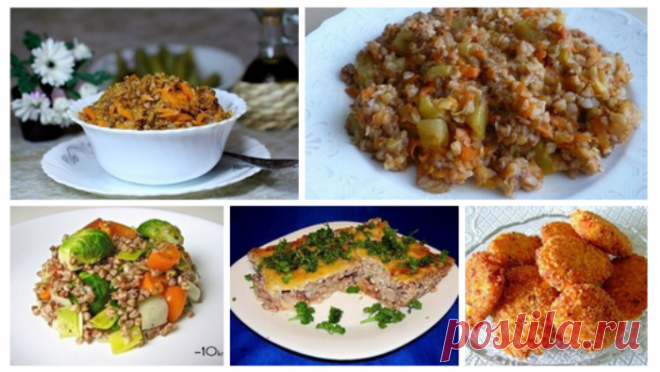 5 вкуснейших некалорийных рецептов с гречкой