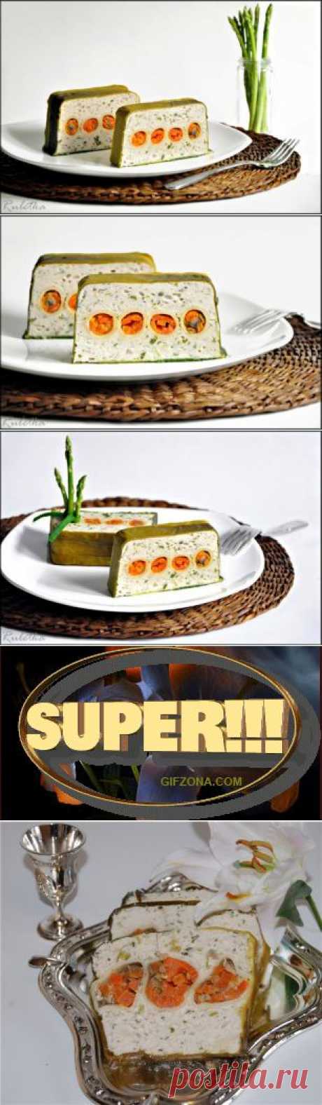 Куриная запеканка с фаршированными ригатони.