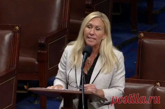 Конгрессвумен Грин обвинила спикера Джонсона в предательстве США. Палата представителей одобрила законопроект о дополнительной военной поддержке киевского режима.