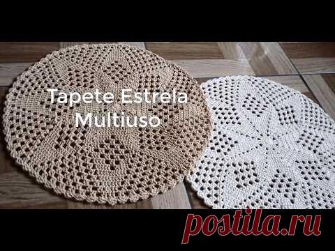 TAPETE ESTRELA MULTIUSO - TAPETE ECONÔMICO - TAPETE VIVI COELHO