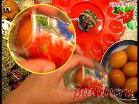 The Fast And Easy Way To Decorate Easter Eggs - YouTube