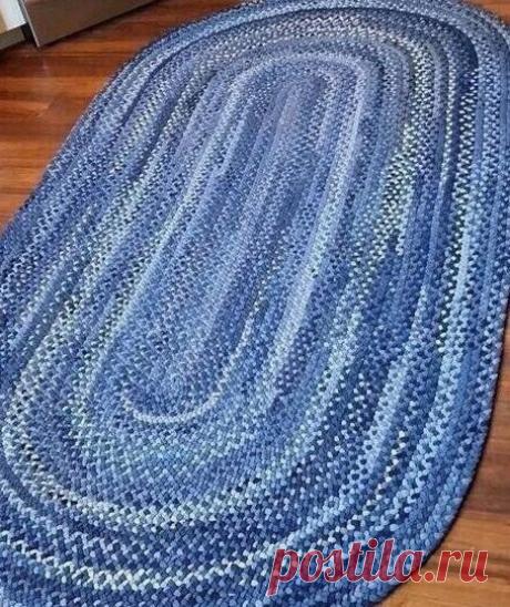 ​Коврики из старых джинсов