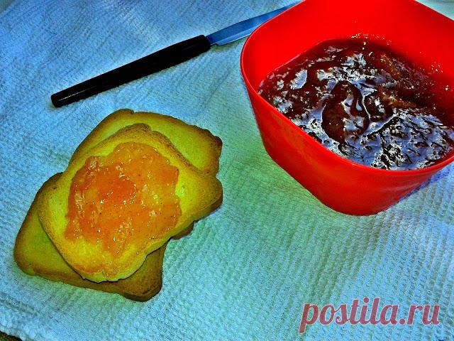 Італійські голубці: Варення-джем з персиків і кориці (Marmellata di pesche e cannella)